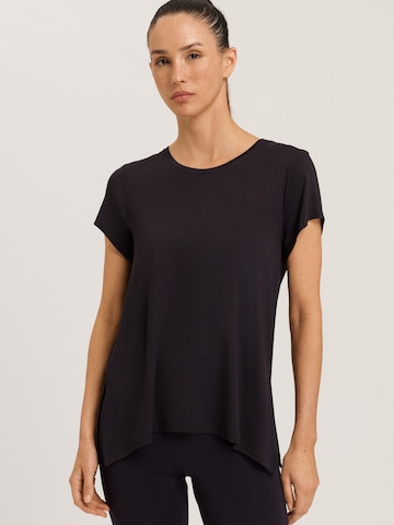 Hanro Shirt ' Yoga ' in Black: front