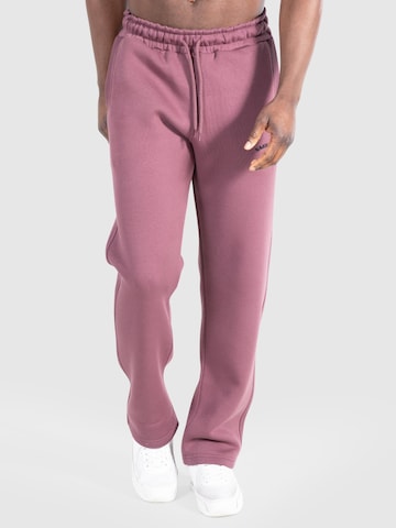 Loosefit Pantalon de sport 'Karima' Smilodox en violet : devant