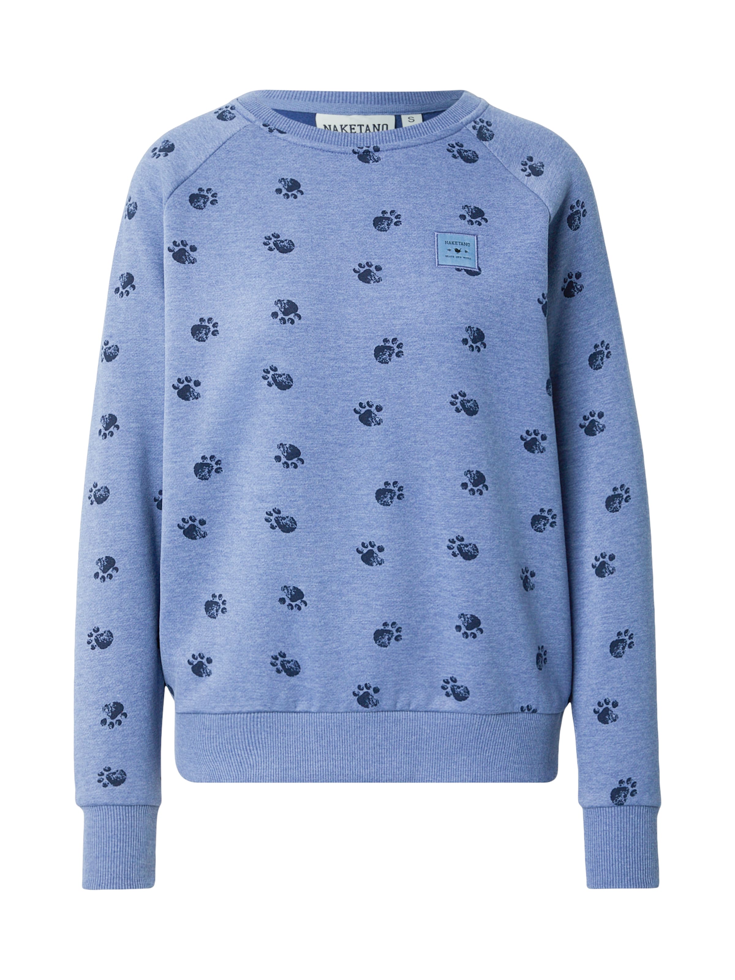 naketano Sweatshirt in Blue: front