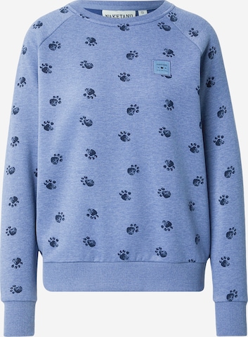 naketano Mikina – modrá: přední strana