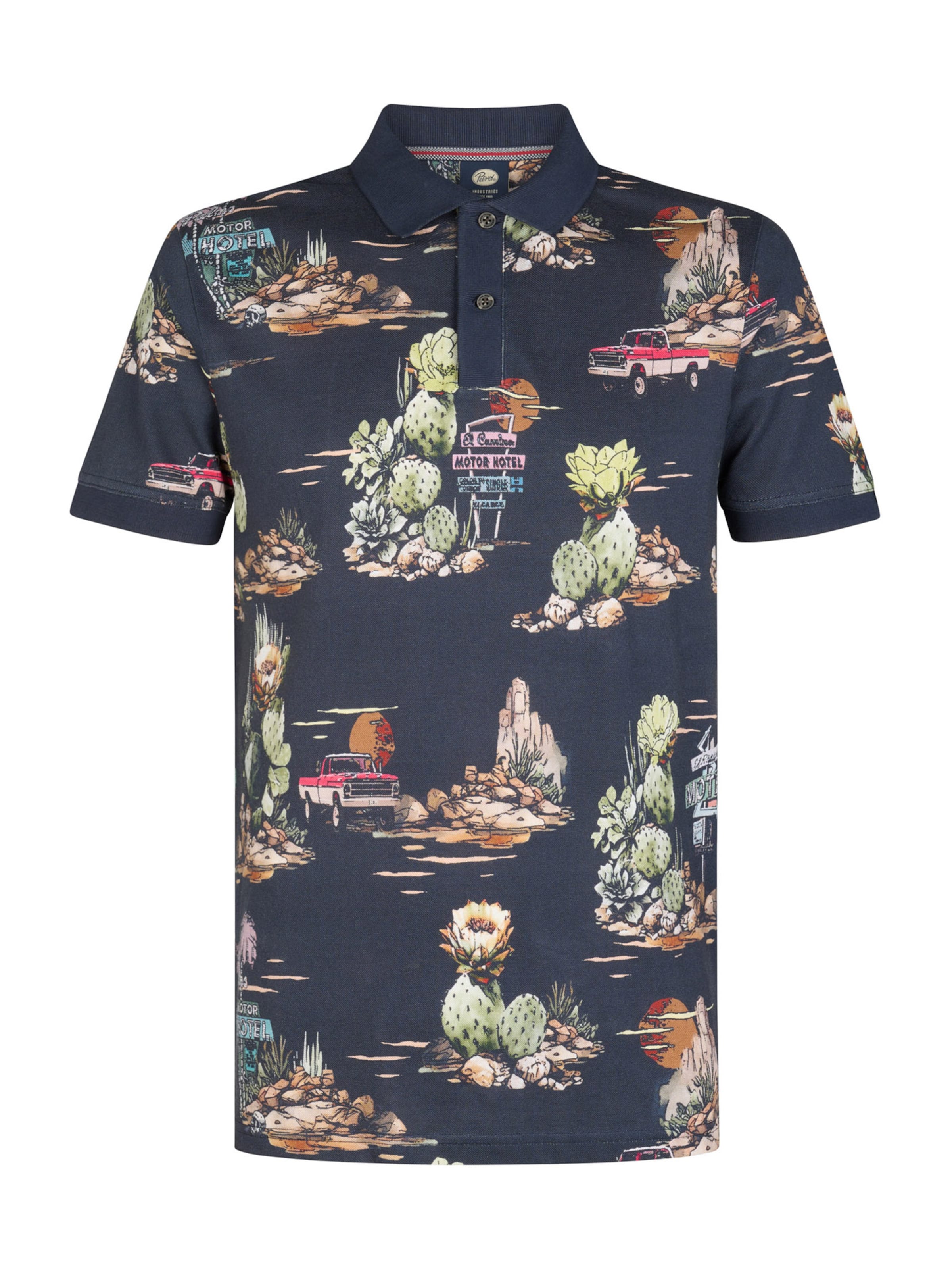 Petrol Industries Shirt in Blue: front