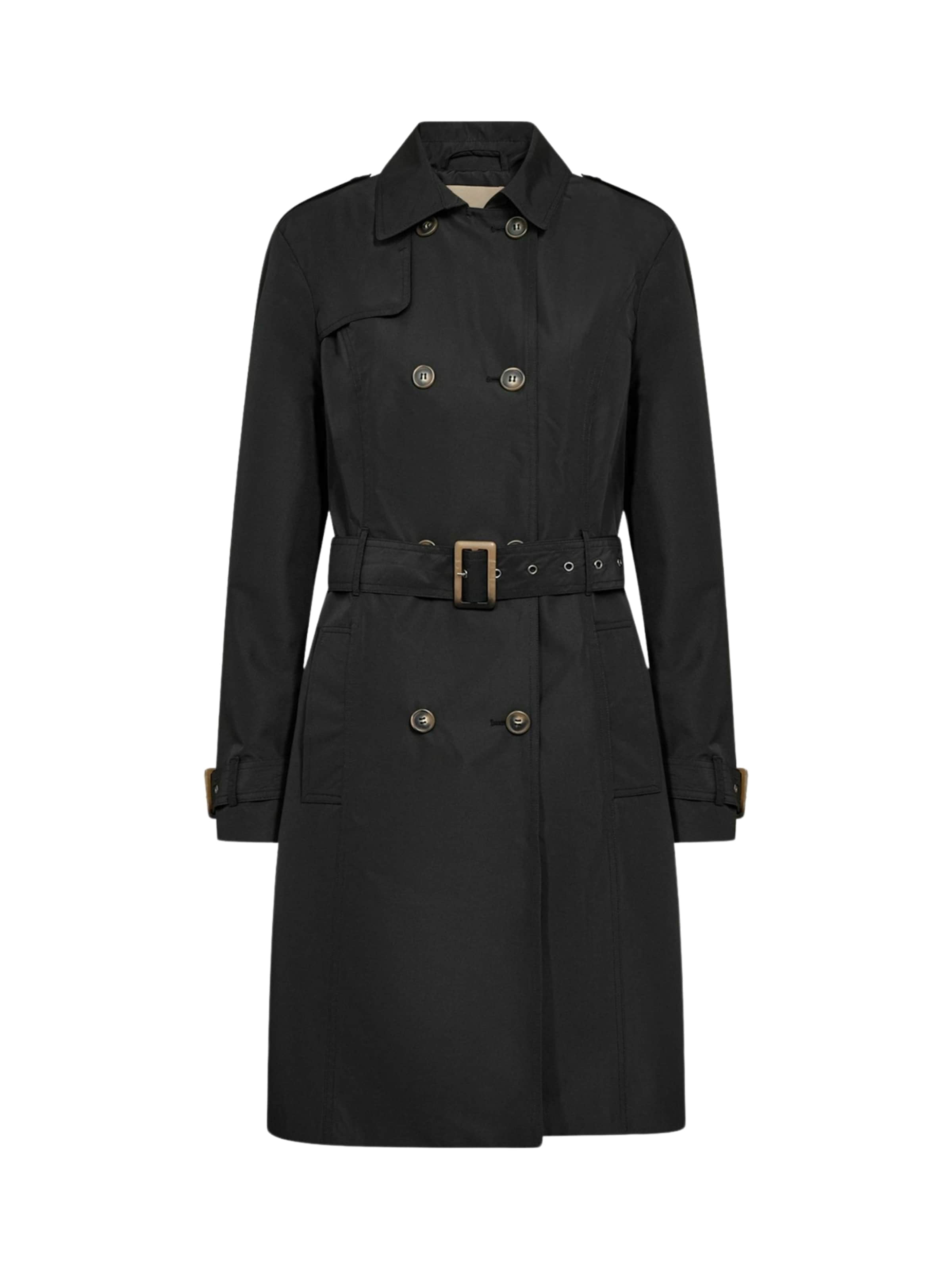 Cappotto di mezza stagione ' SC-SEVIN ' di Soyaconcept in nero: frontale