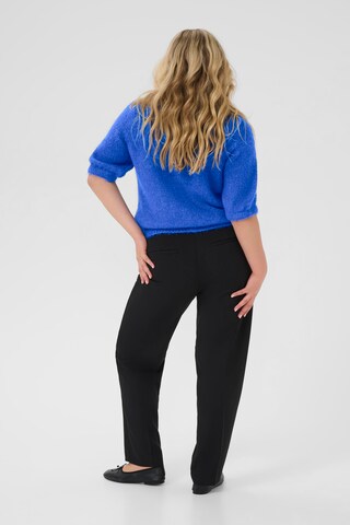 Cardigan KAFFE CURVE en bleu