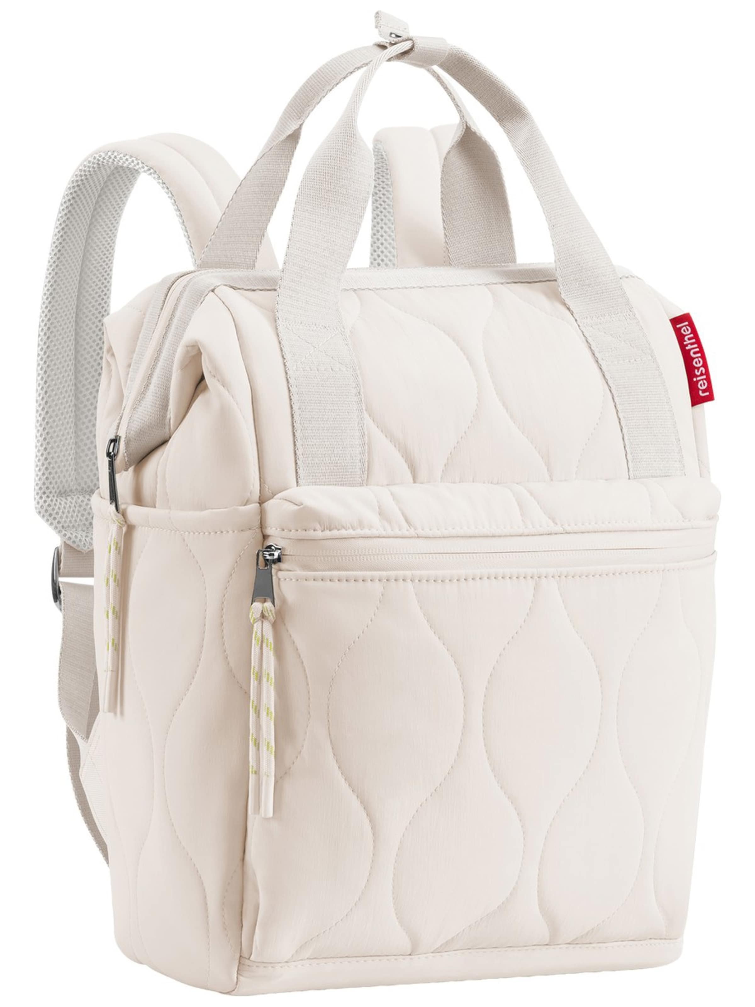REISENTHEL Backpack in Beige: front
