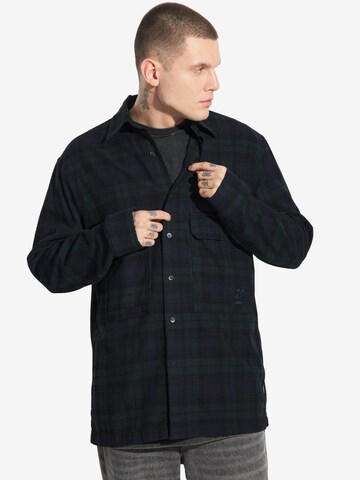 Prosto Shirt 'Check' in Blue