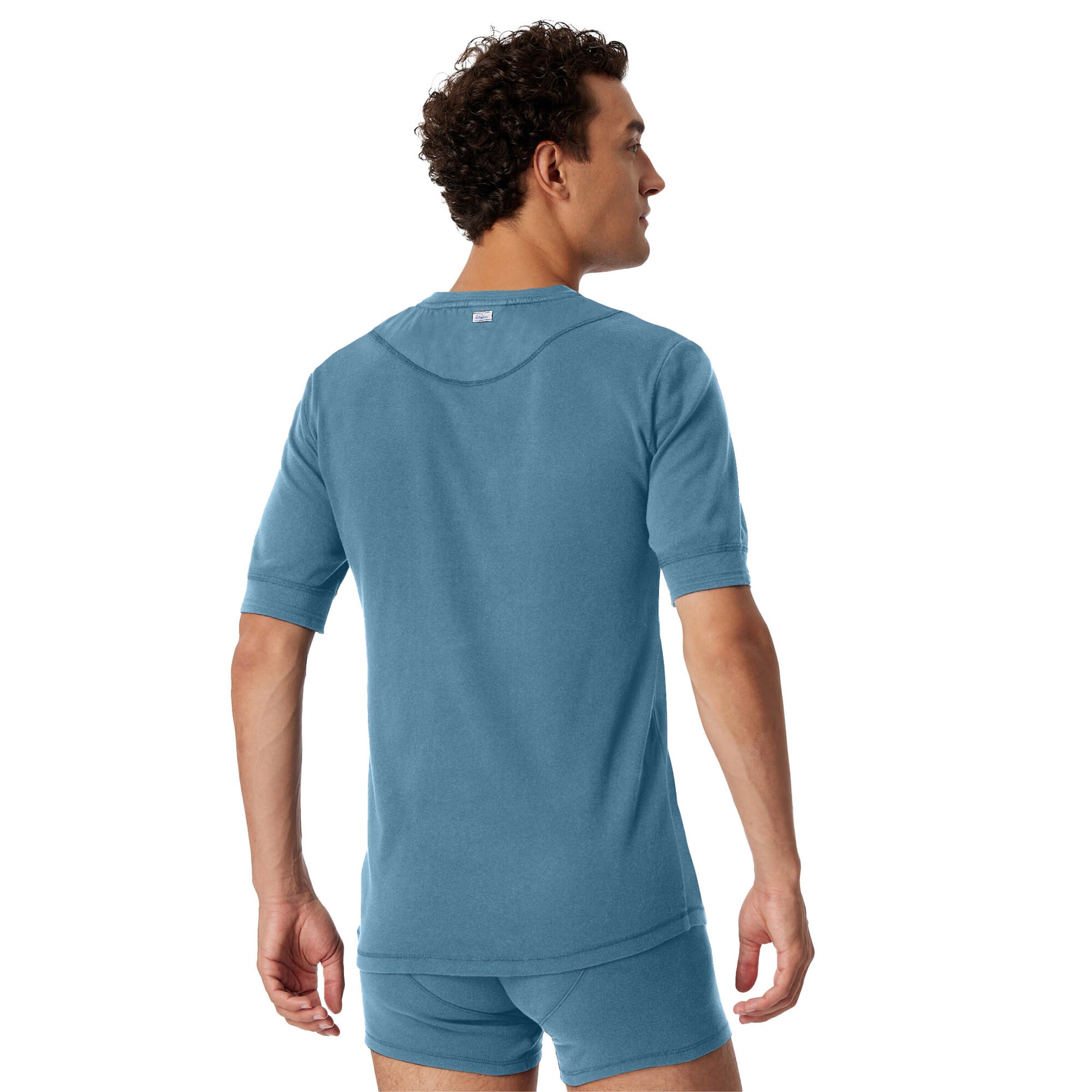 SCHIESSER REVIVAL Shirt in Blau