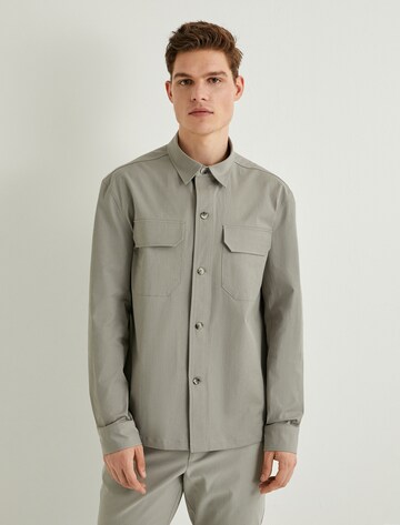 Koton Regular Fit Hemd in Grau: Vorderseite