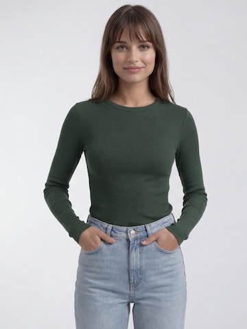 Antargo Shirt 'Longsleeve' in Green: front