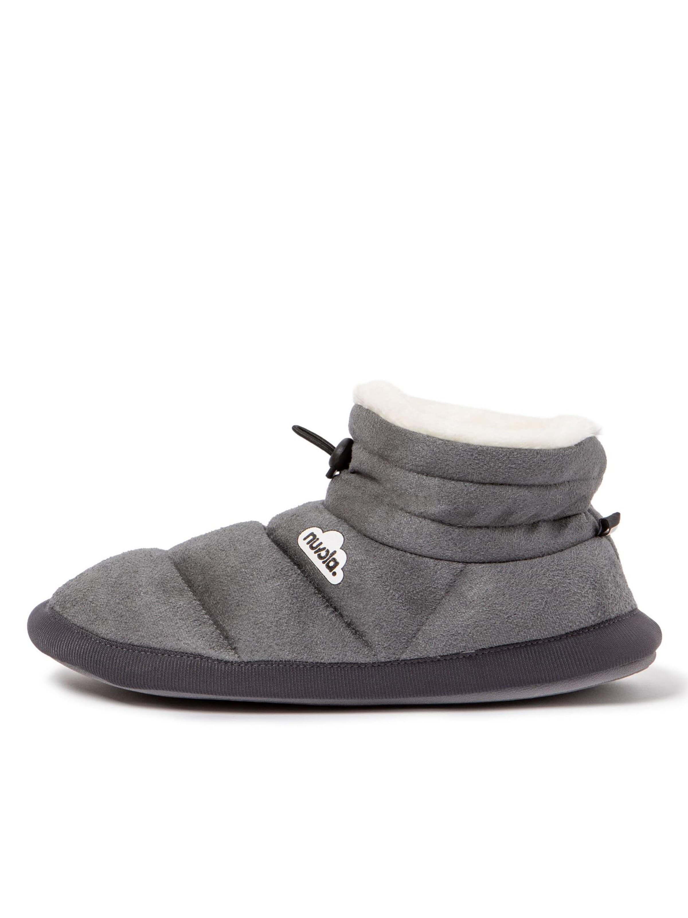 Nuvola. Slipper 'Home' in Grey: front
