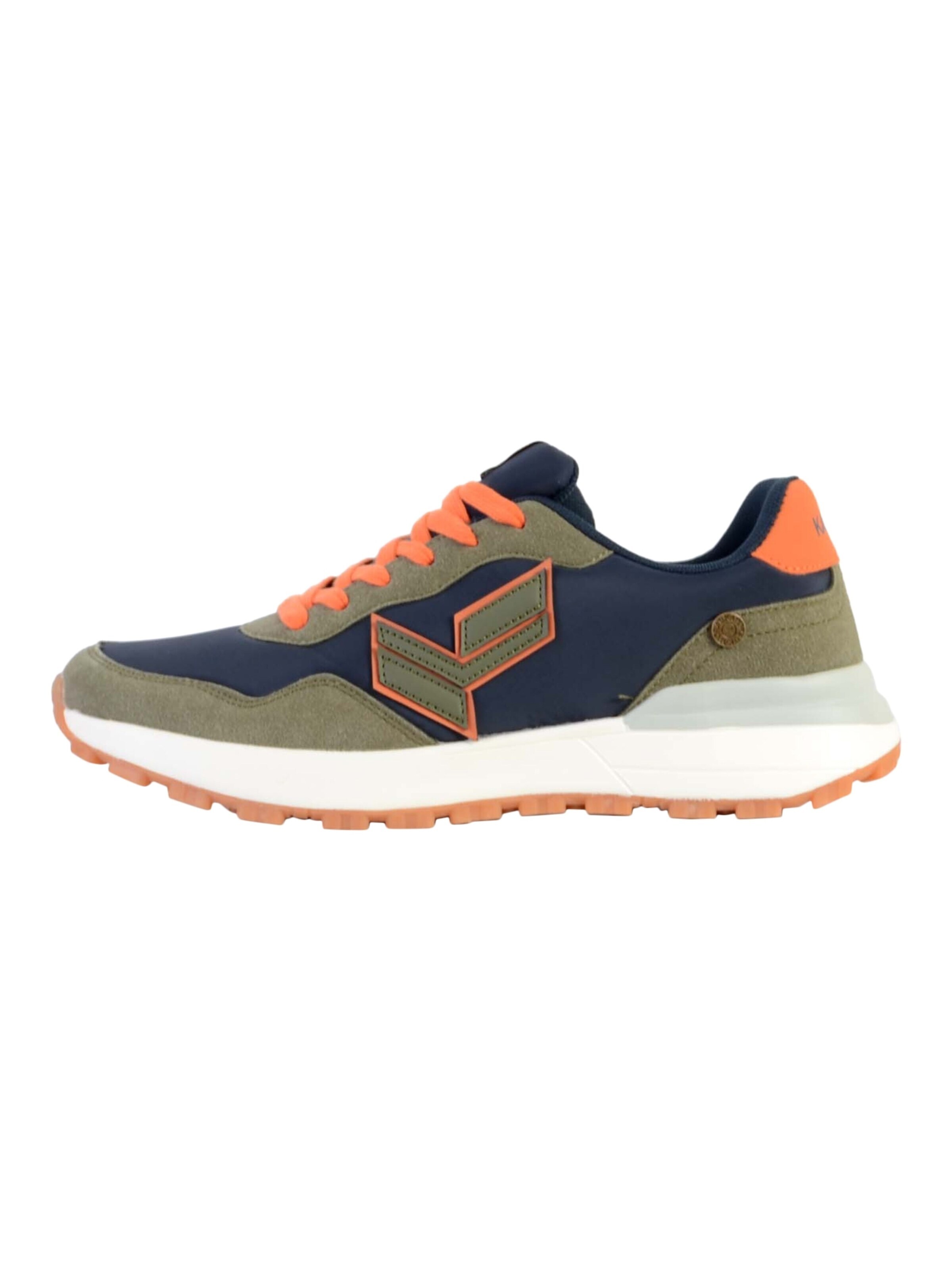 Kaporal - Calzado deportivo con cordones en verde: frente