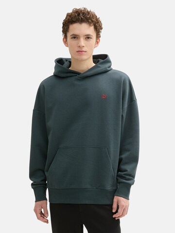 TOM TAILOR DENIM Sweatshirt in Grün