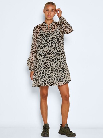Noisy may Kleid in Beige