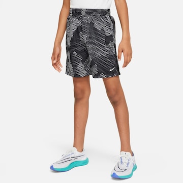 NIKE Regular Sportshorts 'Multi' in Schwarz: Vorderseite