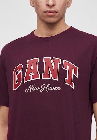 GANT T-shirt i röd