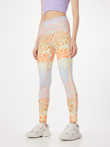 Skinny Pantalon de sport 'NADI' DELICATELOVE en mélange de couleurs : devant