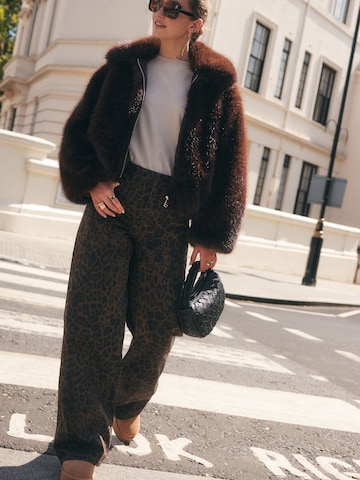 Wide Leg Jean Next en marron