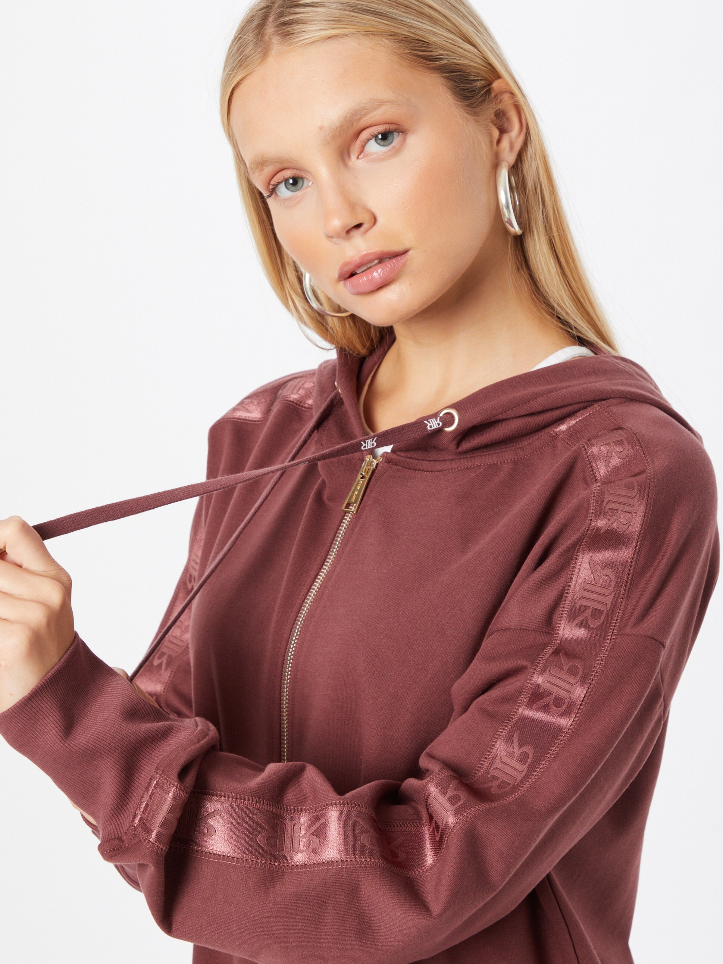 Frauen Sweat River Island Sweatjacke 'INTIMATES' in Dunkelpink - OV00057 Frauen Sweat River Island Sweatjacke 'INTIMATES' in Dunkelpink - OV00057