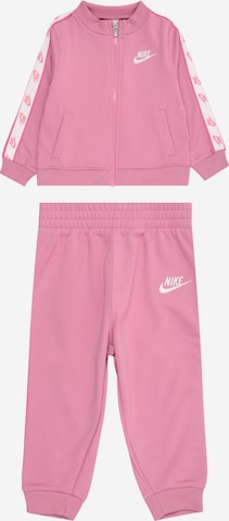 Nike Sportswear Jogginganzug in Pink: Vorderseite