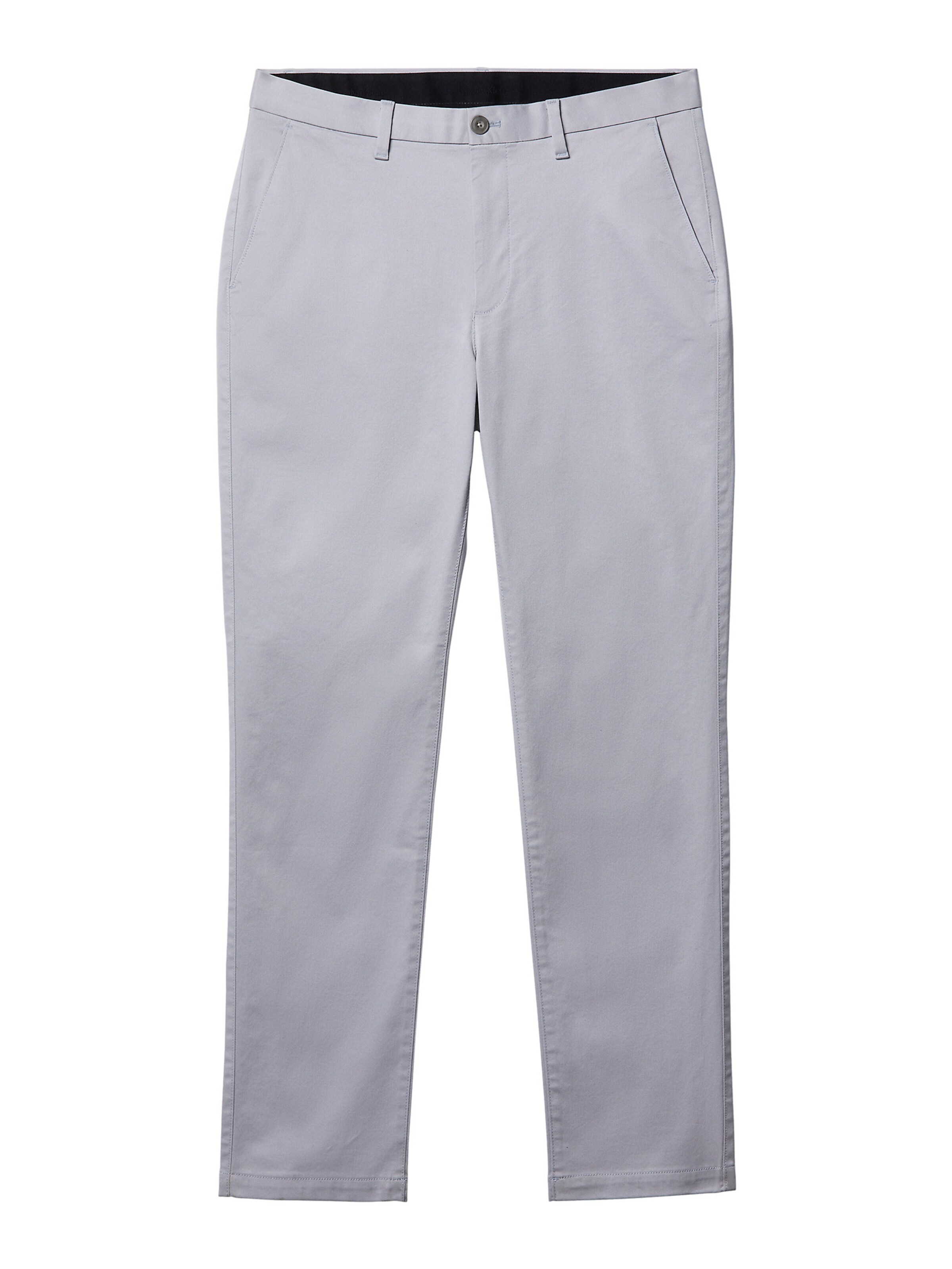 Calvin Klein Regular Chino trousers in Grey: front