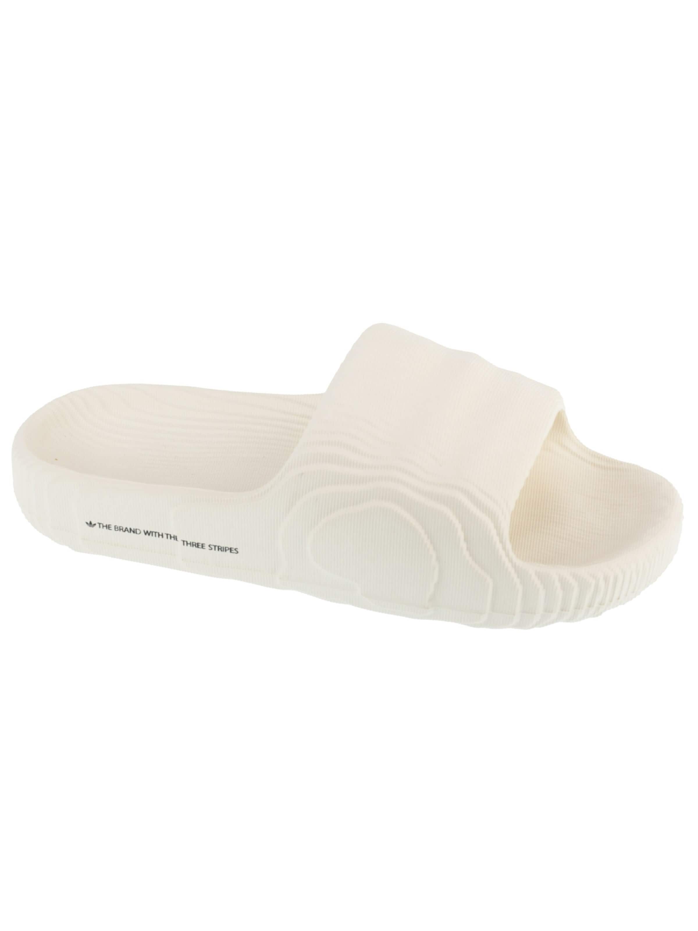 ADIDAS ORIGINALS Muiltjes 'Adilette 22' in Wit: voorkant