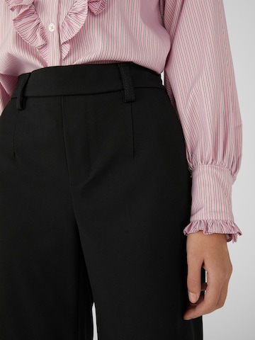 OBJECT Regular Trousers 'Lisa' in Black