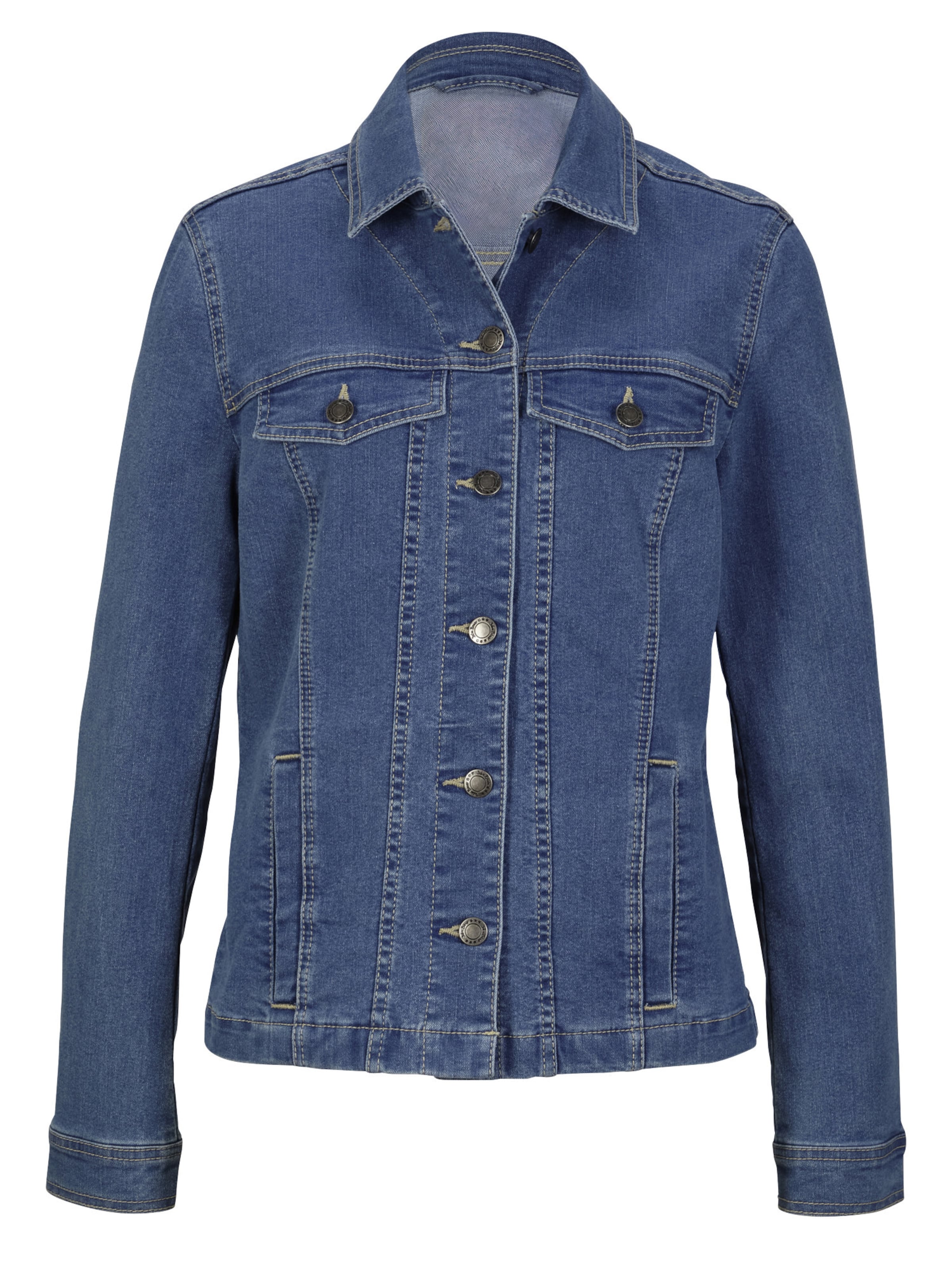 bonprix Tussenjas in Blauw: voorkant