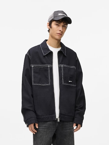 KARL LAGERFELD JEANS Between-Season Jacket in Black: front