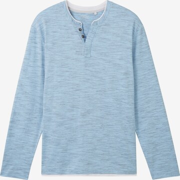 TOM TAILOR Shirt in Blauw: voorkant