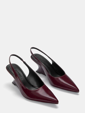 Pull&Bear Lodičky – červená
