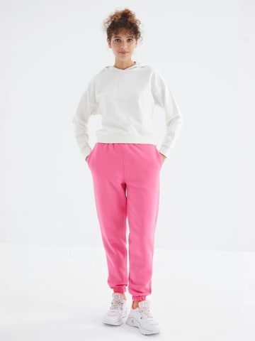 Tommy Life Regular Workout Pants 'Jogginghose' in Pink