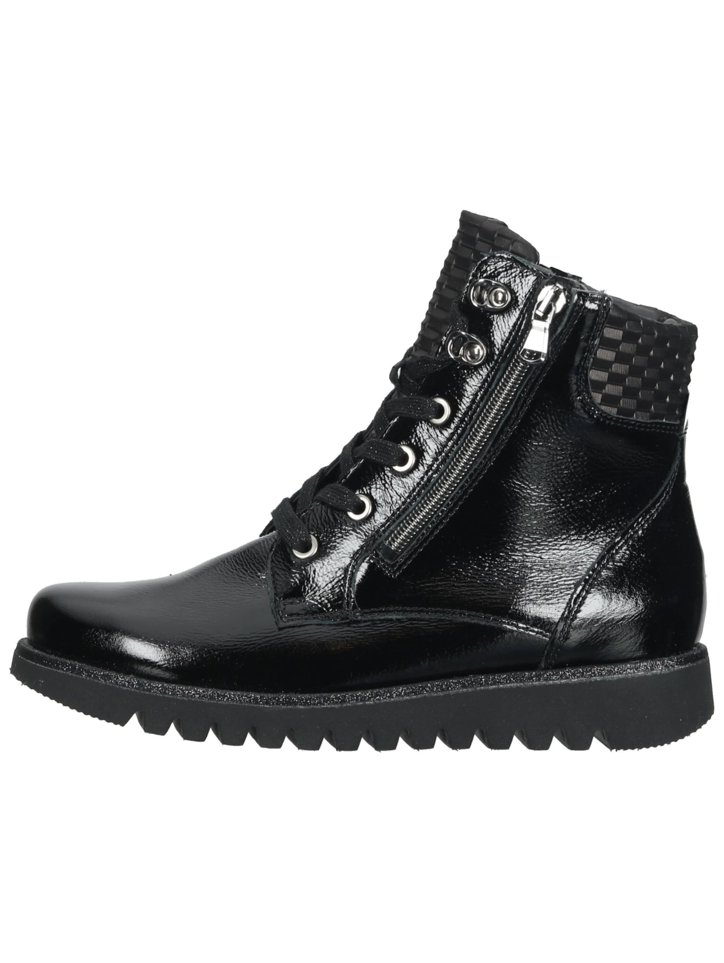 Stivaletto stringato di WALDLÄUFER in nero