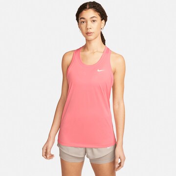 NIKE Sports Top in Orange: front