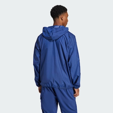 ADIDAS SPORTSWEAR Αθλητικό μπουφάν 'Essentials' σε μπλε