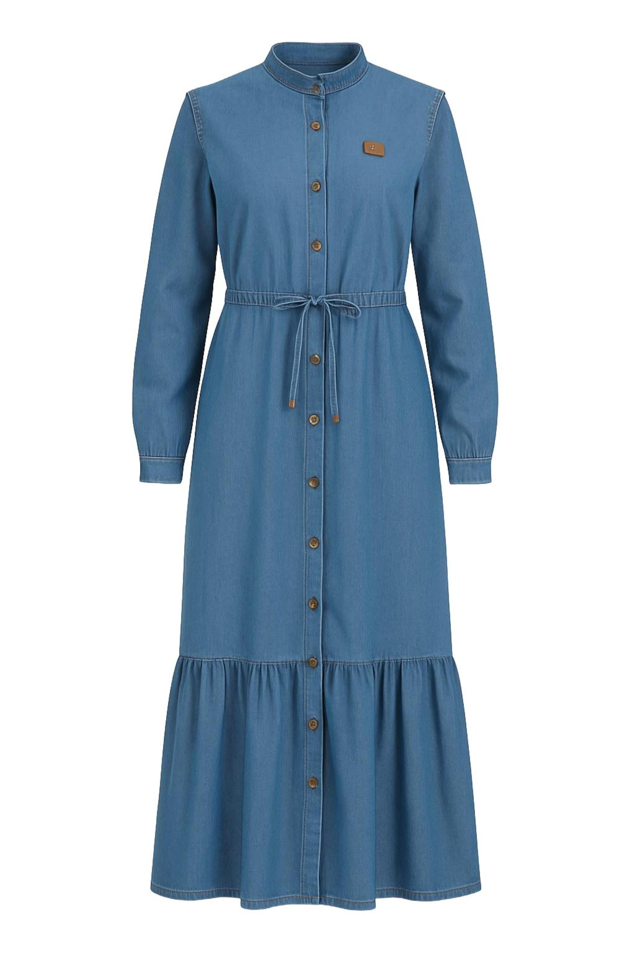 MODAMIHRAM Kleid in blue denim, Produktansicht