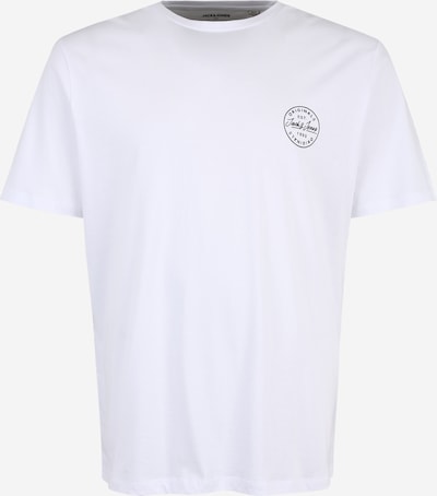 Jack & Jones Plus Shirt 'SHARK' in Black / White, Item view