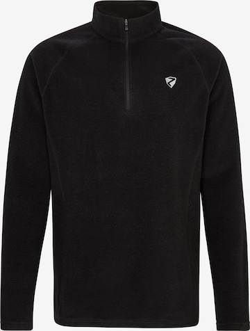ZIENER Athletic Sweater 'Jomar' in Black: front