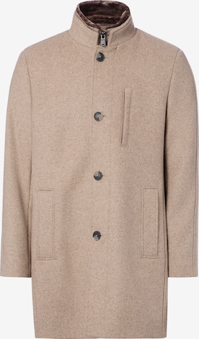 Finshley & Harding Winter Coat in Beige: front