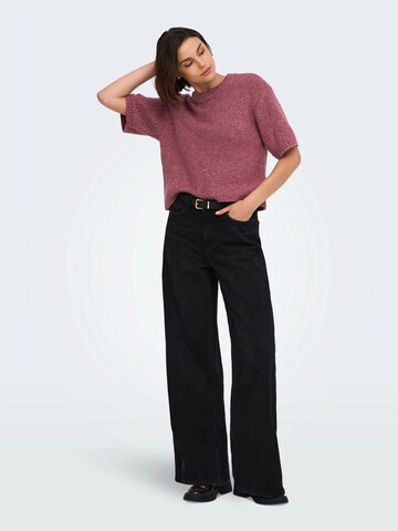 JDY Pullover 'JDYLINEA' in Pink