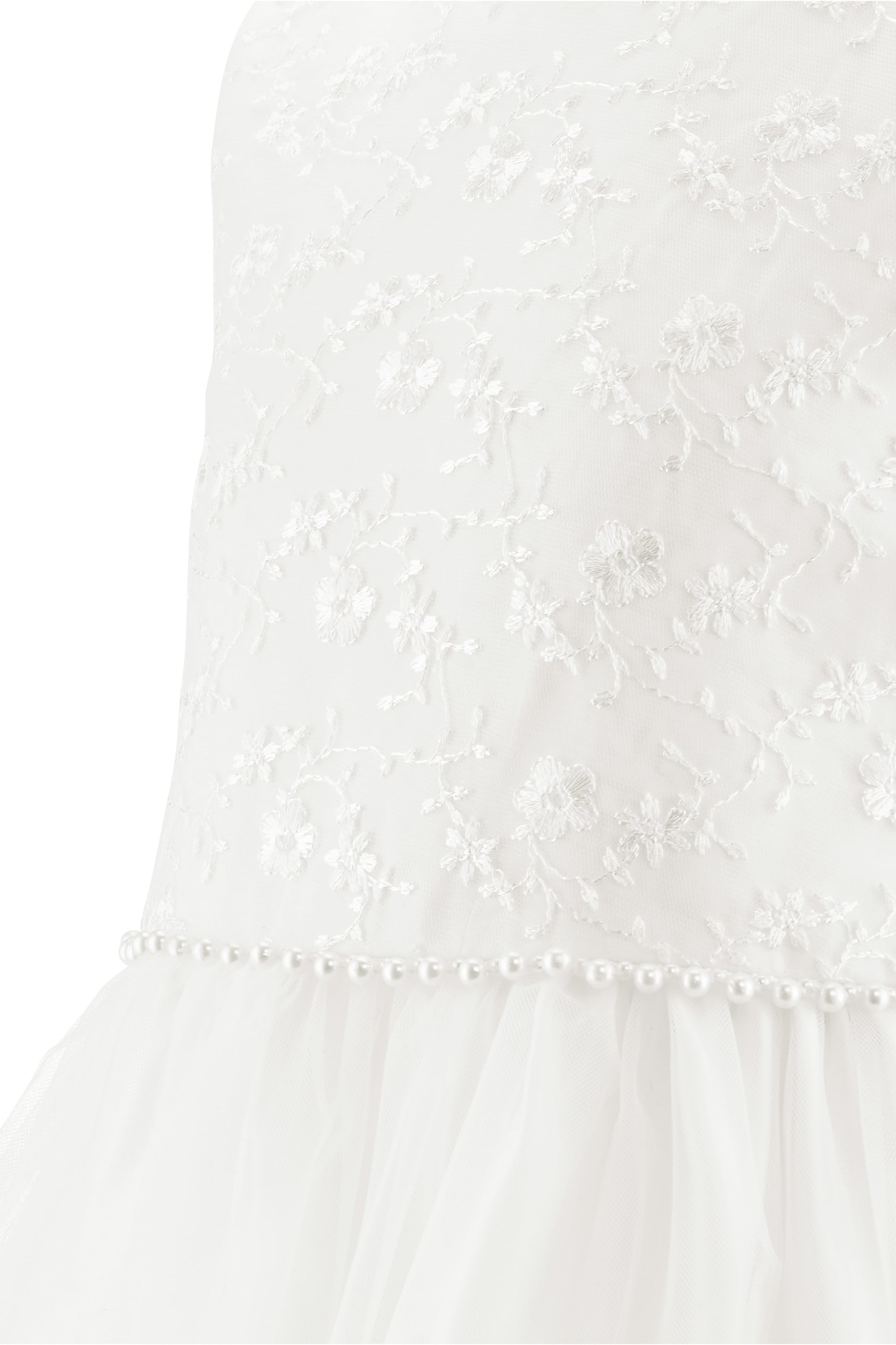 happy girls Dress in White