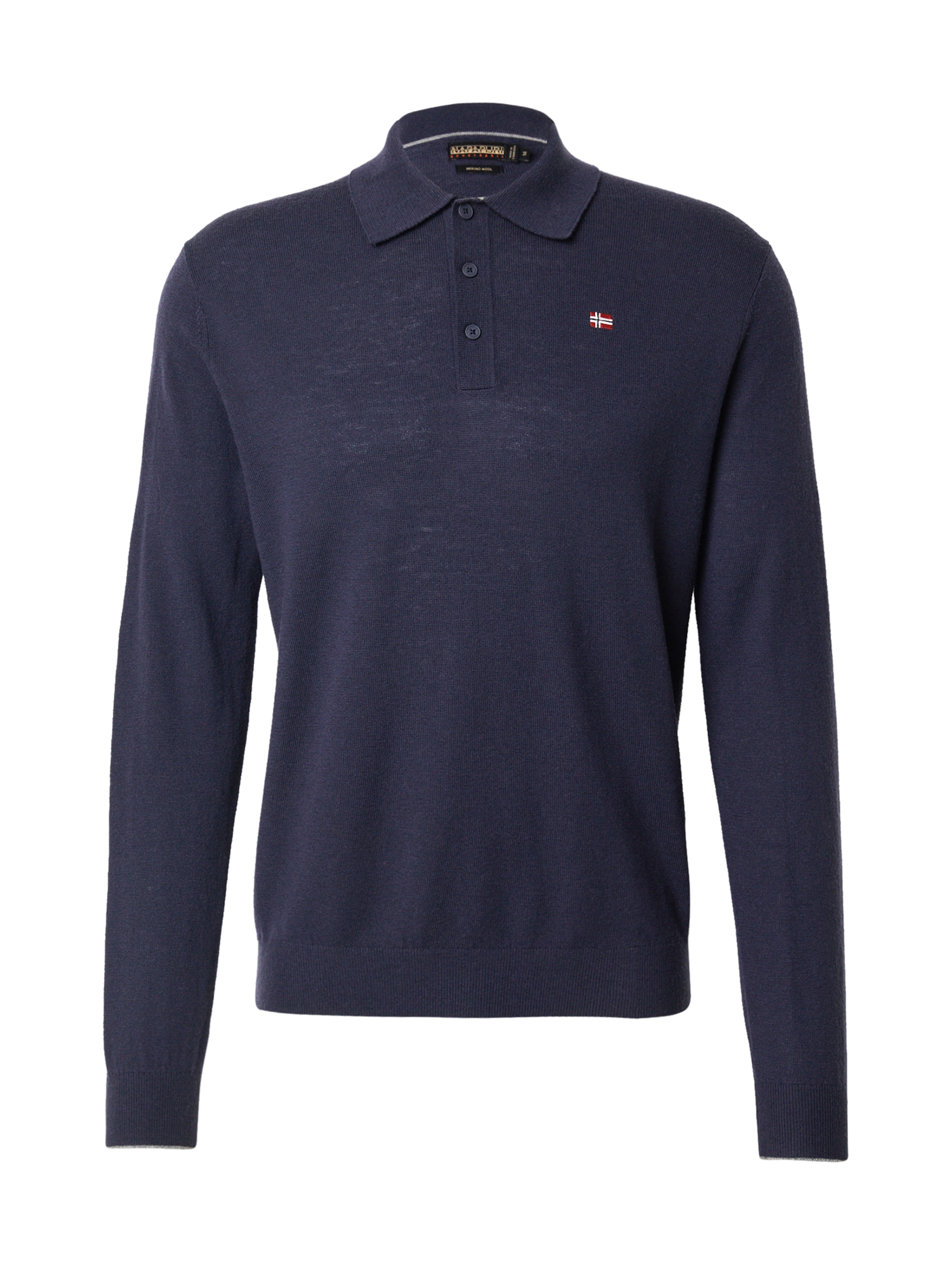 NAPAPIJRI Svetr 'DAMAVAND' – modrá: přední strana