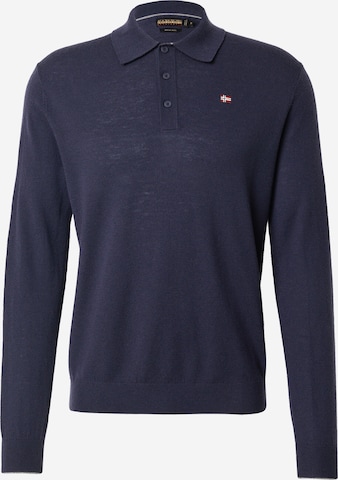 NAPAPIJRI Sweater 'DAMAVAND' in Blue: front
