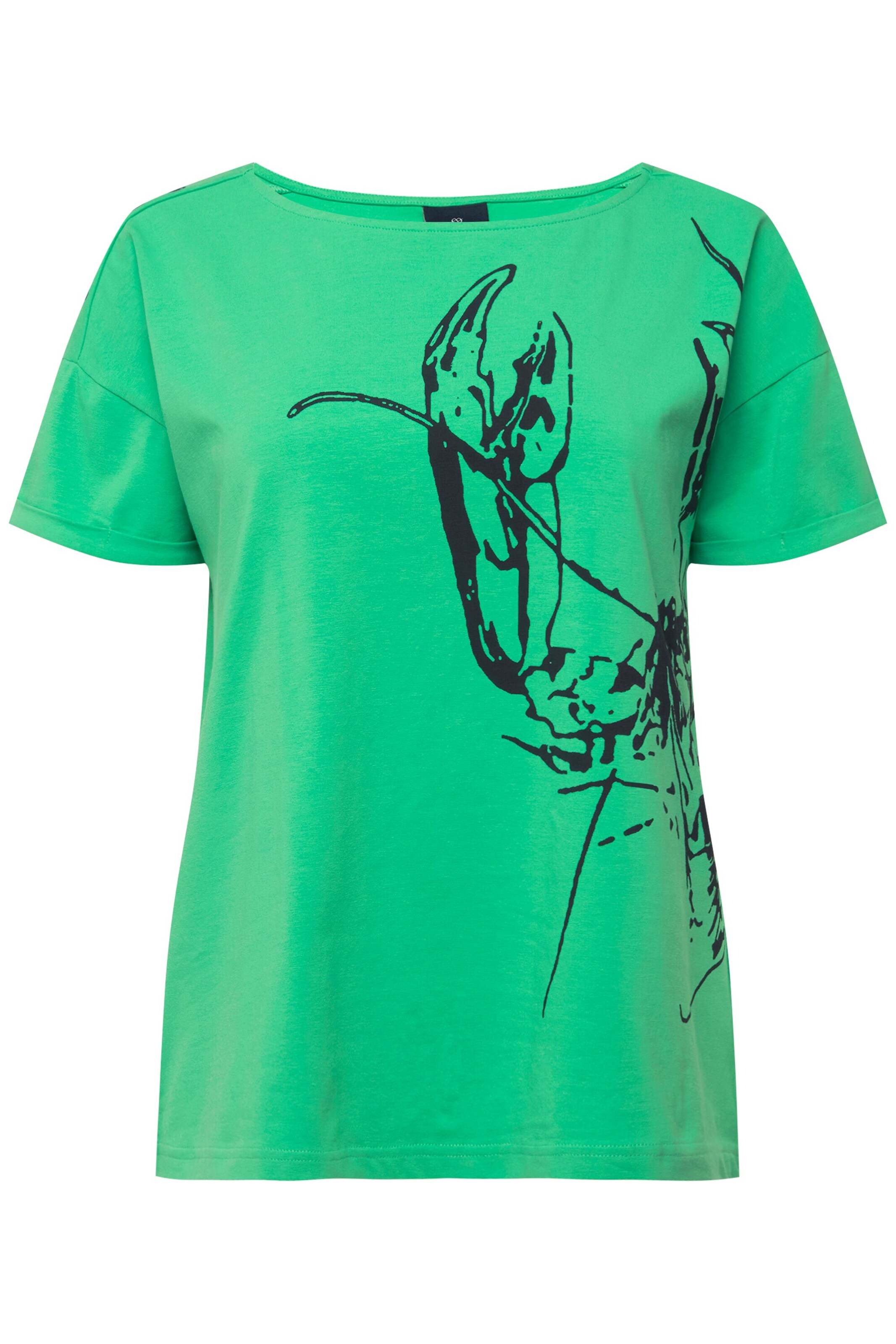 LAURASØN Shirt in Groen: voorkant