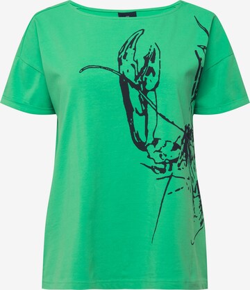 LAURASØN Shirt in Green: front