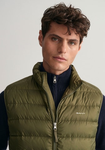 Gilet di GANT in verde
