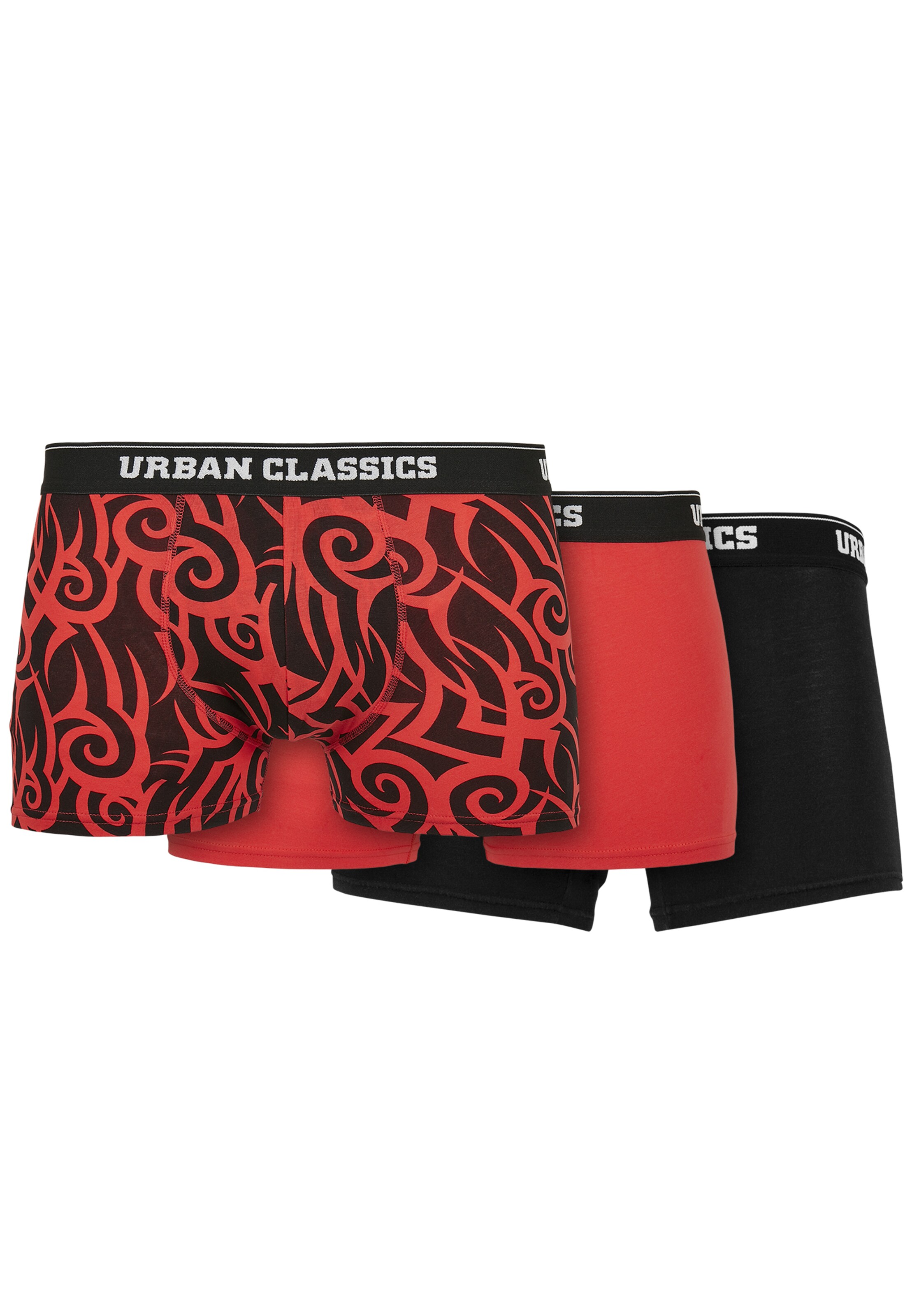 Urban Classics Boxershorts in Rot: Vorderseite