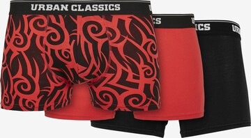 Urban Classics Boxer shorts in Red: front