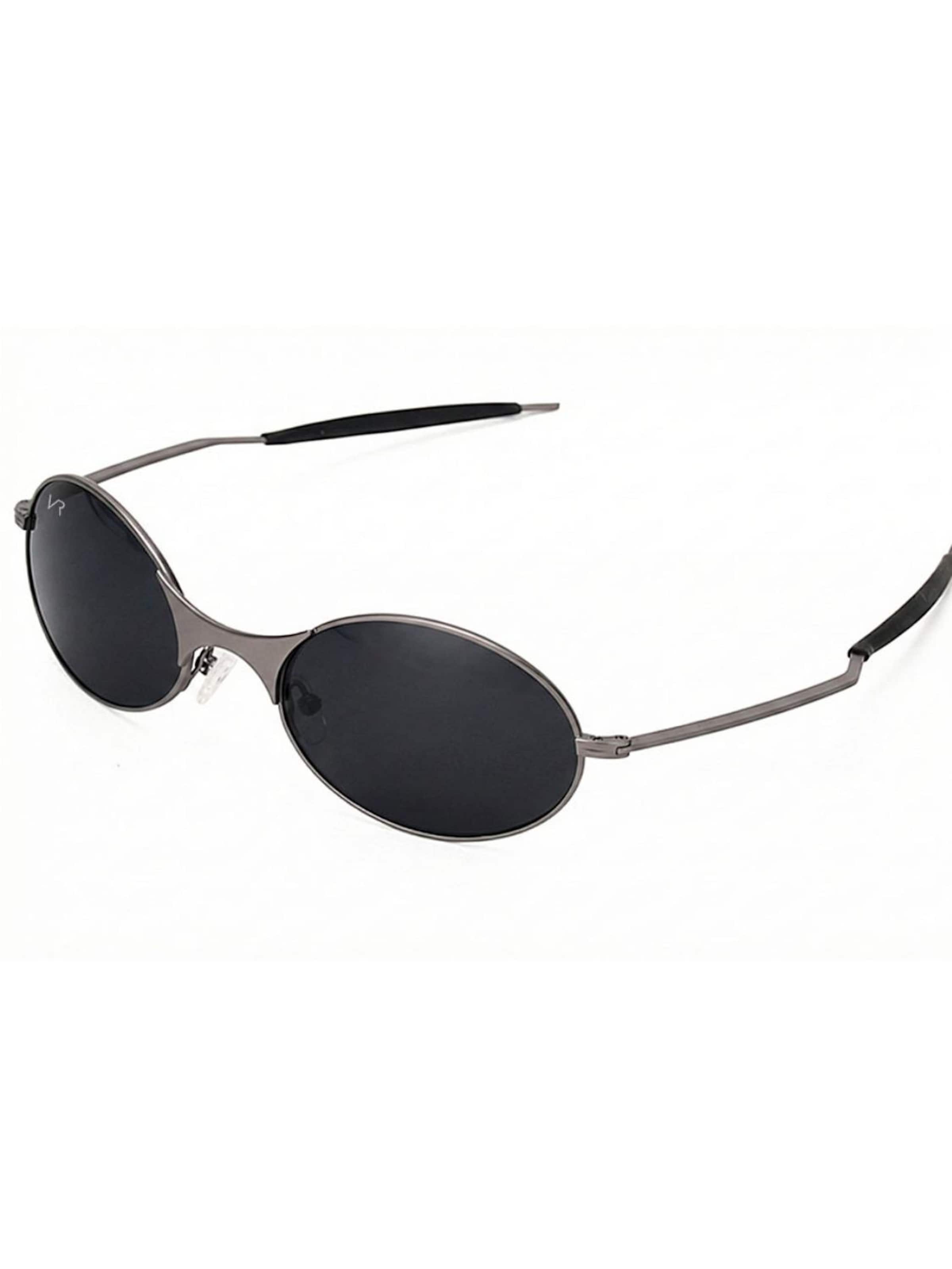 Lunettes de soleil 'Oval Sonnenbrillen Pemu' VEYREY en noir