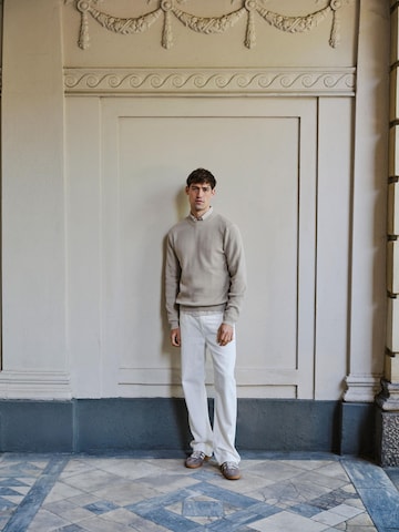 Casual Friday Sweater ' CFIsaksson ' in Beige