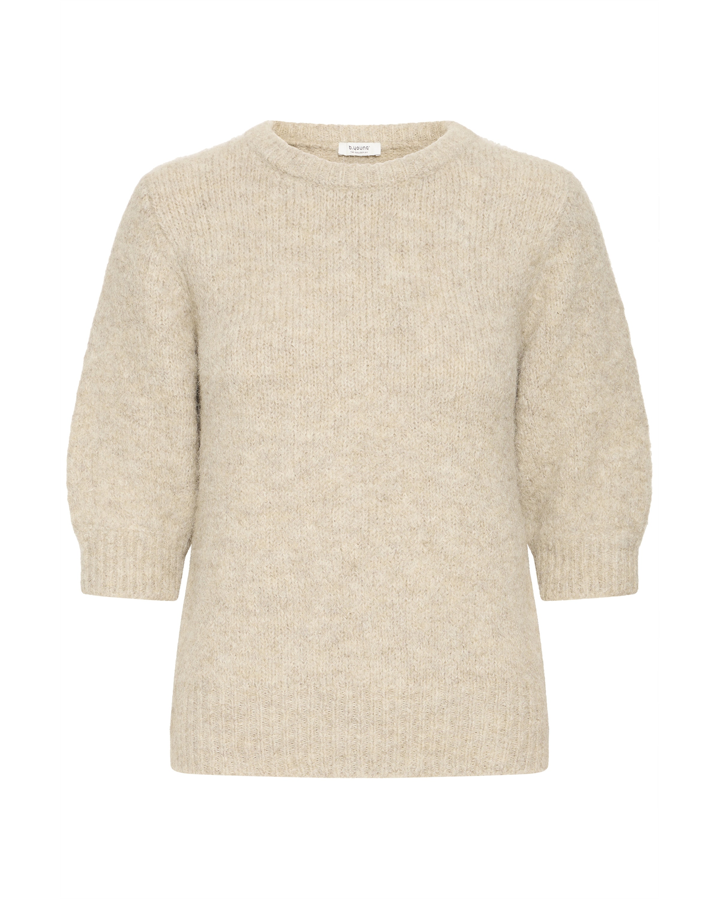 Pull-over 'BYMillers' b.young en beige : devant