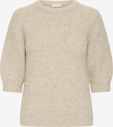 Pull-over 'BYMillers' b.young en beige : devant